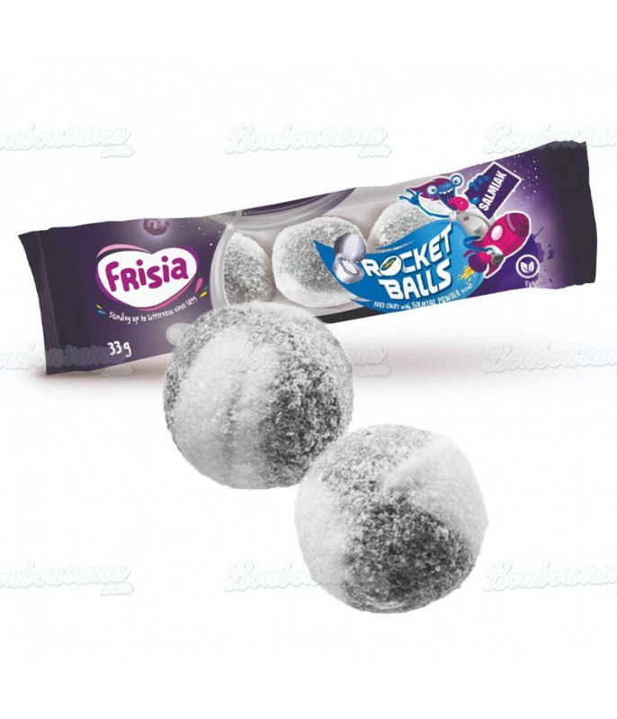 Rocket Balls Réglisse en gros conditionnement Rocket Balls Réglisse en gros conditionnement