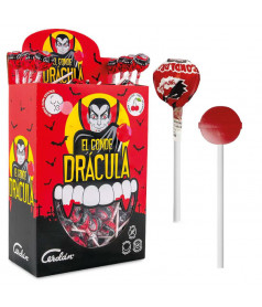 Sucettes Sucette Dracula Gum en gros conditionnement