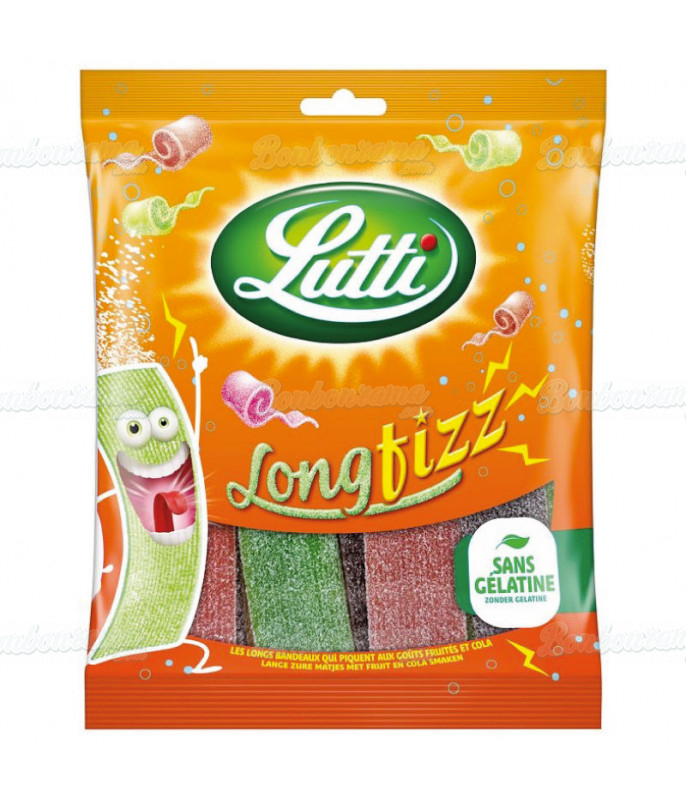 Sachet Lutti 100 g LongFizz en gros conditionnement