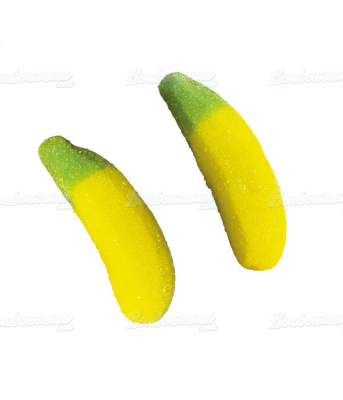 Bonbon gélifié en vrac Banane Fourrée Vidal en gros conditionnement