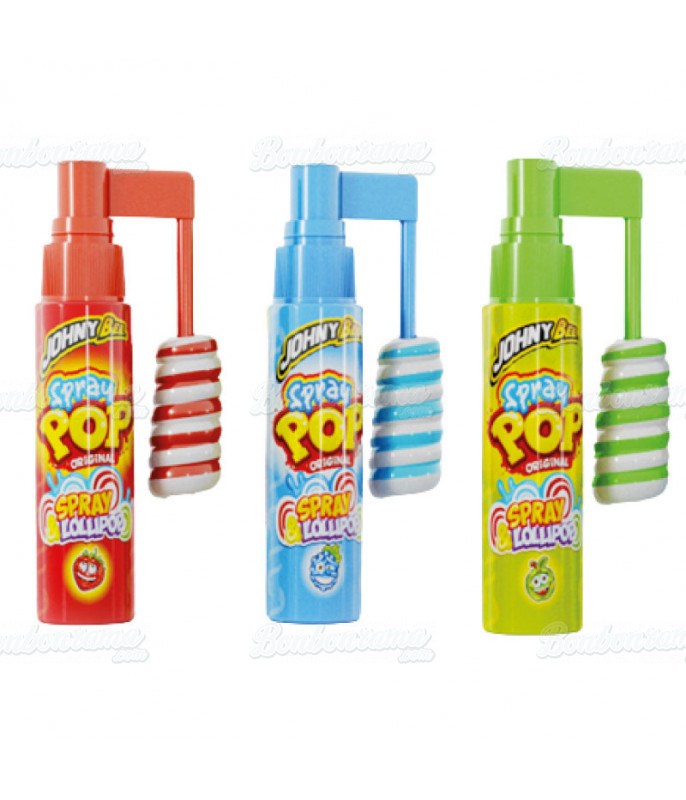 Confiserie ludique Johny Bee Spray Pop en gros conditionnement