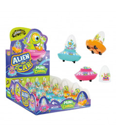 Confiserie ludique Johny Bee Alien Car + Bonbon en gros conditionnement