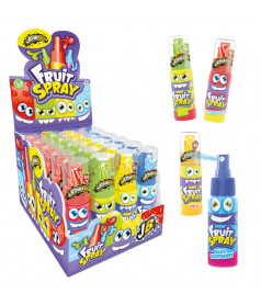 Confiserie ludique Johny Bee Fruit Spray en gros conditionnement