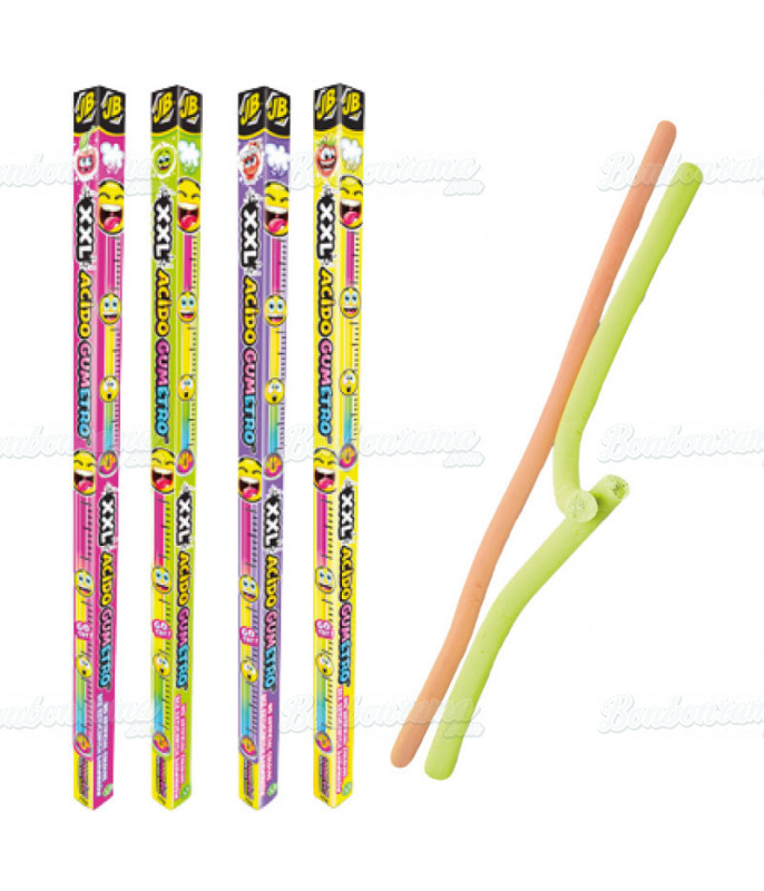 Confiserie ludique Johny Bee Acido Gumetro XL en gros conditionnement