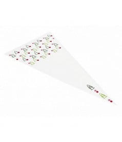 Accessoire Sachet Cône Noël 250 mm x 460 mm pour confiseries et bonbons en gros conditionnement