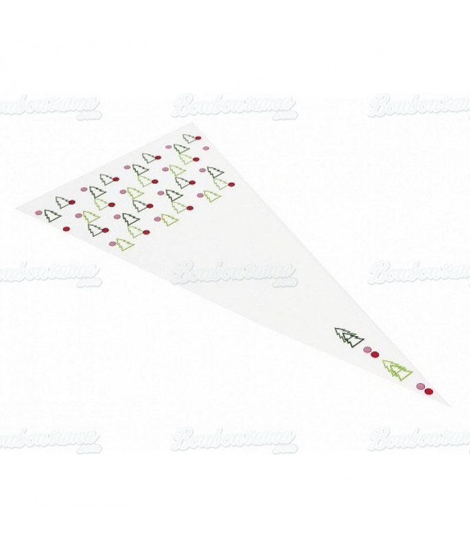 Christmas cone bag 200 mm x 450 mm Divers - 1