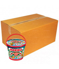 Bucket Haribo bag 30/40 gr Christmas