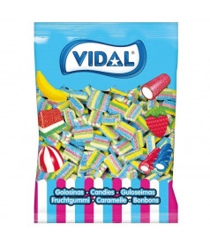 Bonbon gélifié en vrac Brique Multicolor Fizz Vidal en gros conditionnement