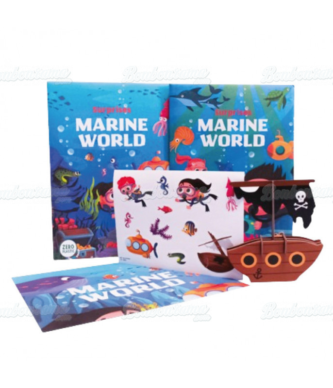Accessoire Pochette Surprise Enfant Marine World pour confiseries et bonbons en gros conditionnement