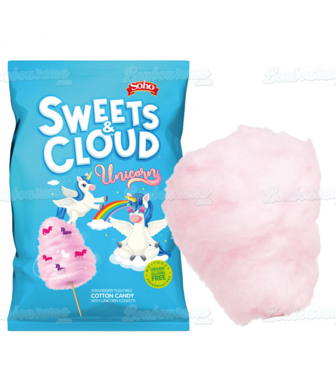 Zuckerwatte Einhorn Sweets & Cloud