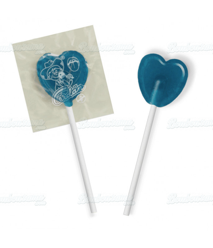 Mini Lolli Herz Himbeere