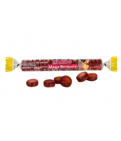 Bonbon product_category_name en gros conditionnement Mega Roulette Cola Haribo