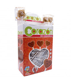 Sucettes Mini Sucette Coeur Cola en gros conditionnement