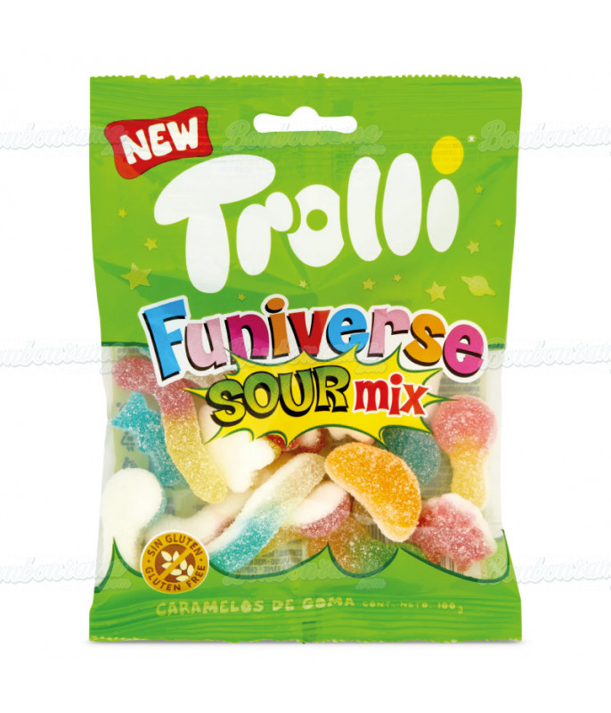 Trolli Funiverse Sour Mix 100 gr bag