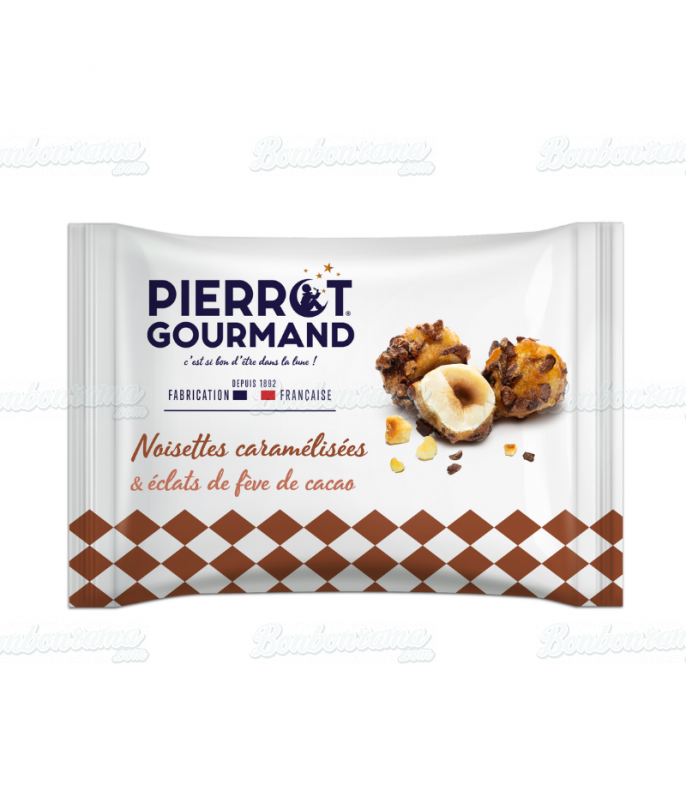 Karamellisierte Haselnüsse & Kakaobohnensplitter Pierrot Gourmand