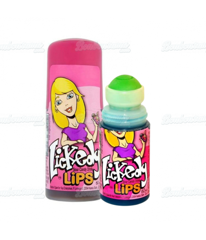 Confiserie ludique Lickedy Lips Blue en gros conditionnement