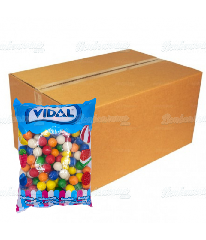 Chewing gum Bille Gum Bola 28 mm Vidal en gros conditionnement