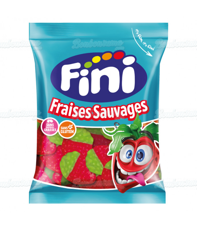 Sachet Fini 90 gr Fraise Sauvage en gros conditionnement