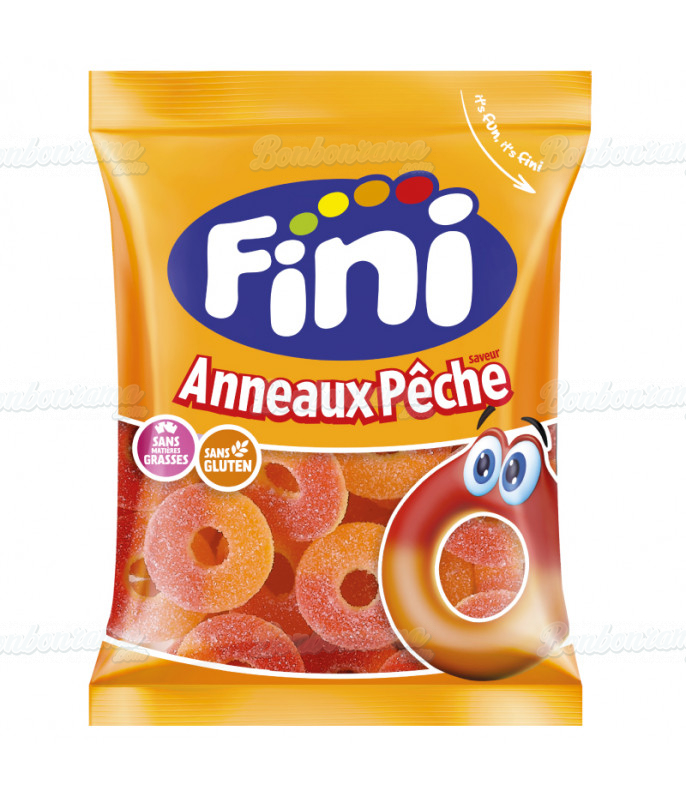 Sachet Fini 90 g Anneau Pêche en gros conditionnement