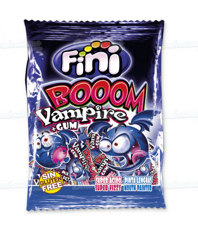 Sachet Fini Gum 80 gr Vampire Boom en gros conditionnement