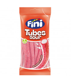 Sachet Fini 80 gr Bâton Fraise Acide en gros conditionnement