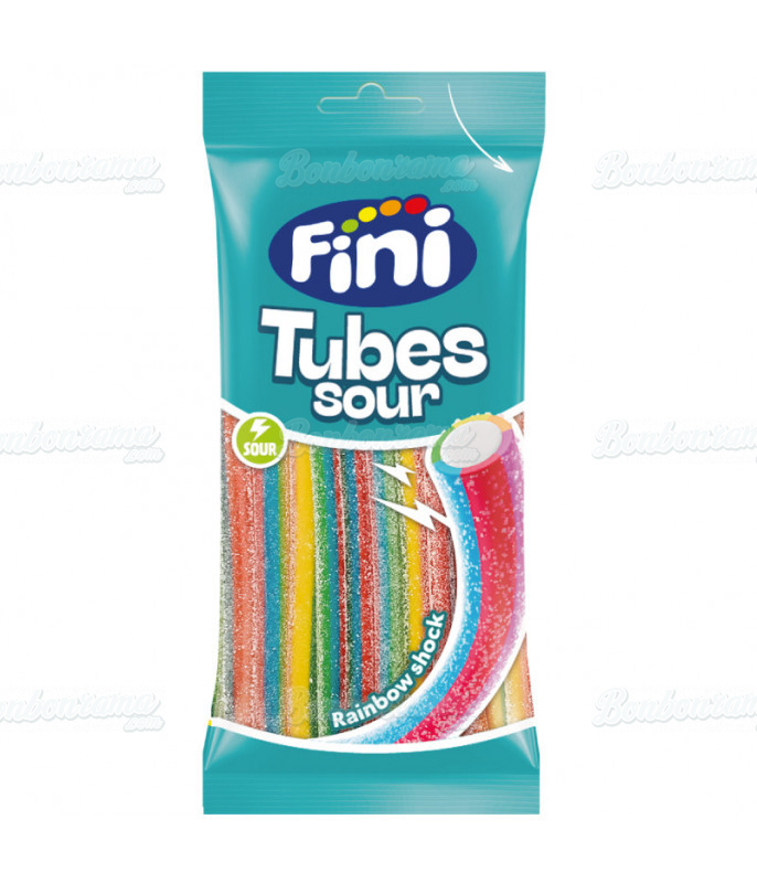 Sachet Fini 80 gr Bâton Arc En Ciel Acide en gros conditionnement
