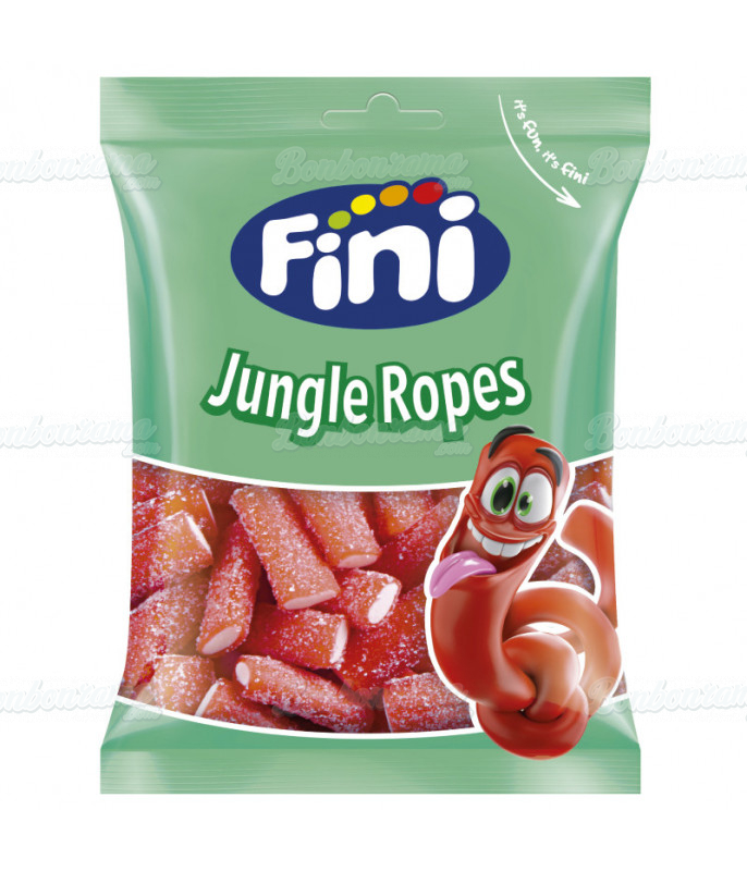 Sachet Fini 90 gr Mini Tube Fraise Acide en gros conditionnement