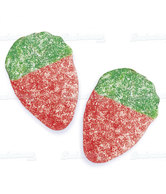 Bonbon gélifié acidulé Fraise Sauvage Acide Fini en gros conditionnement