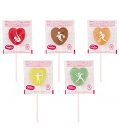 Mini Sucette Coeur Sport Mix Cerdan Caramelos - 1