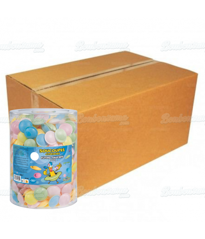 Sour UFO Powder Saucer Bulk x 500 pcs Brabo - 3