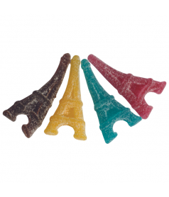 Bonbon gélifié en vrac Tour Eiffel Pierrot Gourmand en gros conditionnement