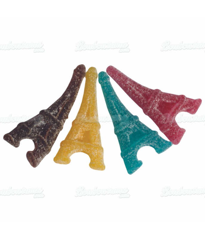 Bonbon gélifié en vrac Tour Eiffel Pierrot Gourmand en gros conditionnement