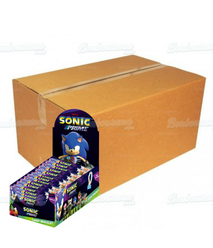 Confiserie ludique Bracelet Dextrose Sonic Prime en gros conditionnement