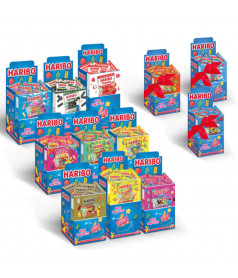 Mini Beutel 40gr Haribo 9 Schachteln + 3 Angebotene Schachteln Haribo - 1