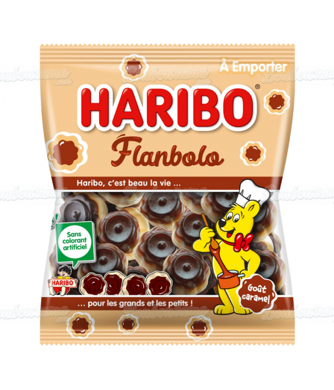Beutel Haribo Flanbolo 100 gr Haribo - 1