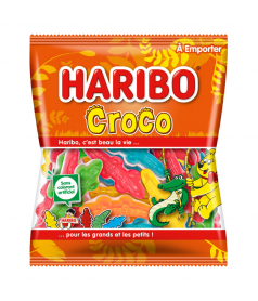 Sachet Haribo 120 g Hari Croco en gros conditionnement