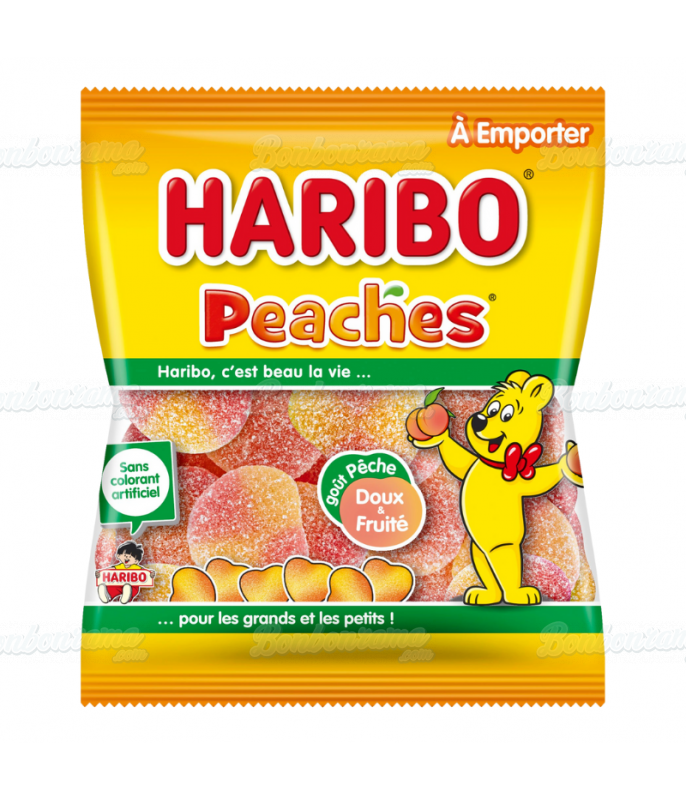 Beutel Haribo Peaches 120 gr Haribo - 1