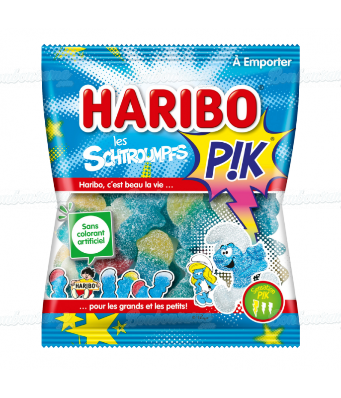 Sachet Haribo 120 gr Schtroumpfs Pik Haribo - 1