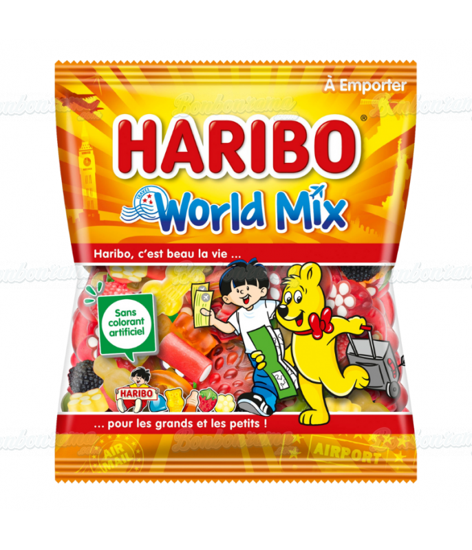 Beutel Haribo World Mix 120 gr Haribo - 1