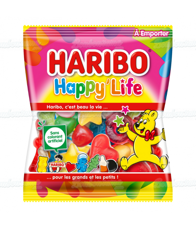 Sachet Haribo 120 gr Happy Life Haribo - 1