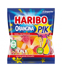Sachet Haribo 120 g Orangina Pik en gros conditionnement