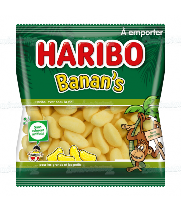 Sachet Haribo 120 gr banan's Haribo - 1