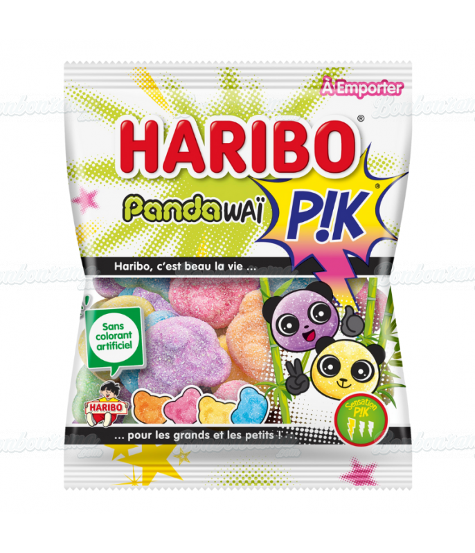 Sachet Haribo 100 g PandaWai Pik en gros conditionnement