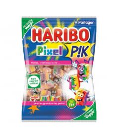 Sachet Haribo 100 g Pixel Pik en gros conditionnement