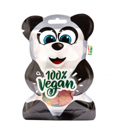 Sachet Fancy Panda Vegan Lisse 90 g en gros conditionnement