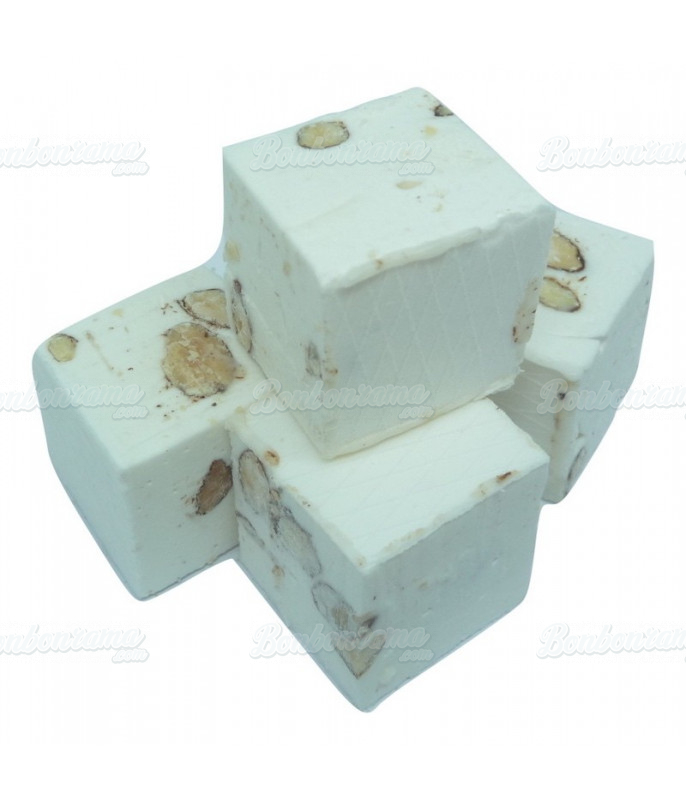 Confiserie Nougat Gros Cube Blanc en gros conditionnement