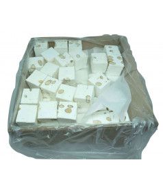 Confiserie Nougat Gros Cube Blanc en gros conditionnement