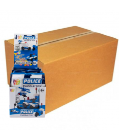 Confiserie ludique Puzzle Toy Police + Bonbon en gros conditionnement