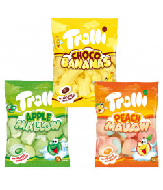 Pack Sachet Mallow Trolli 150 gr x 24 pcs  - 1