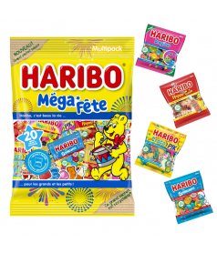 Mega Fête Mix 20 Mini Sachets Haribo Haribo - 2